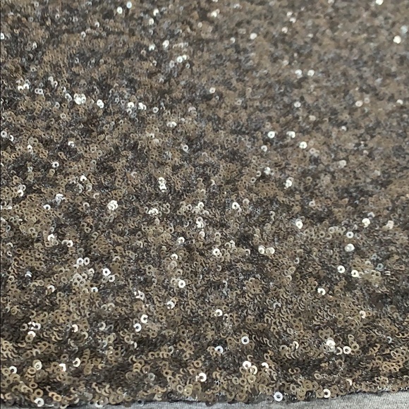 Silver sequin sparkly tank top - Picture 3 of 5